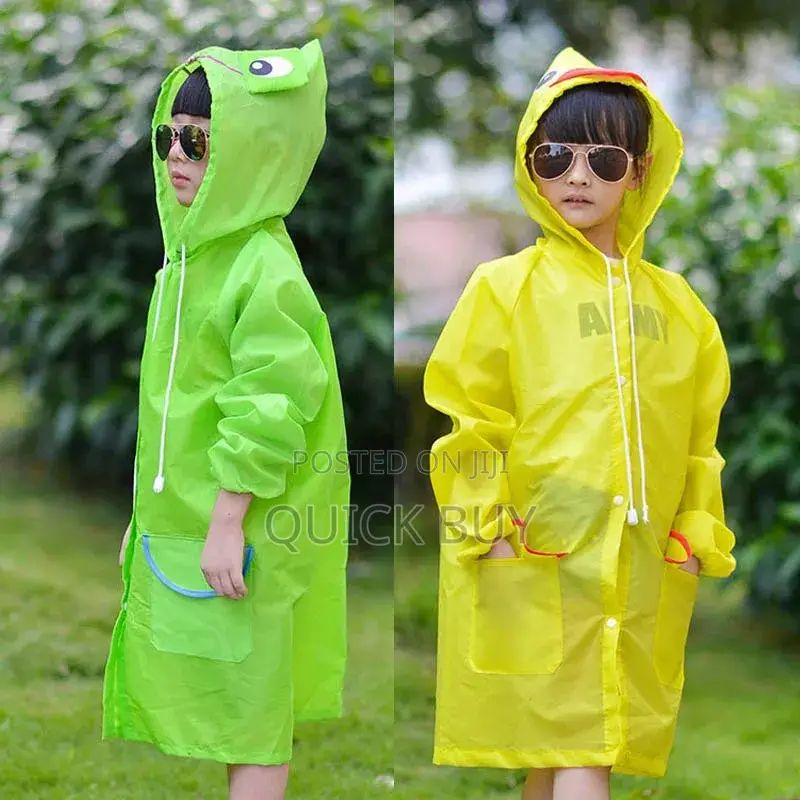 Portable Reusable Raincoats