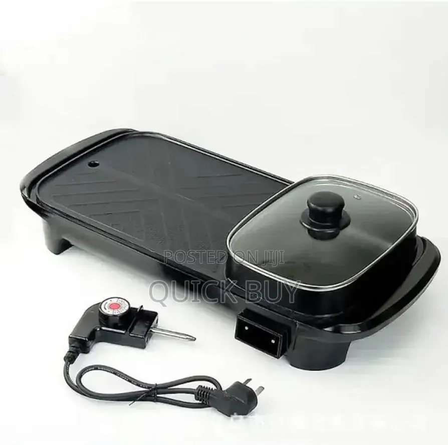 Electric Barbecue Grill Smoke Free Portable BBQ Grilling