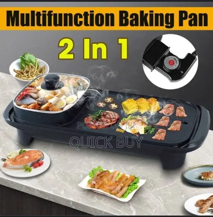 Electric Barbecue Grill Smoke Free Portable BBQ Grilling