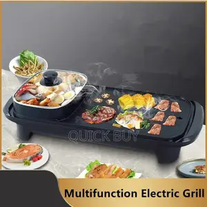 Electric Barbecue Grill Smoke Free Portable BBQ Grilling