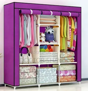 Durable Original Wooden Frame Wardrobe