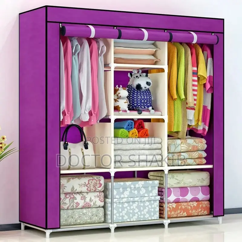 Durable Original Wooden Frame Wardrobe