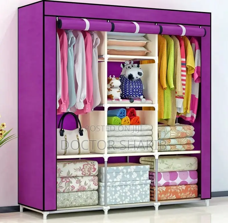 Durable Original Wooden Frame Wardrobe