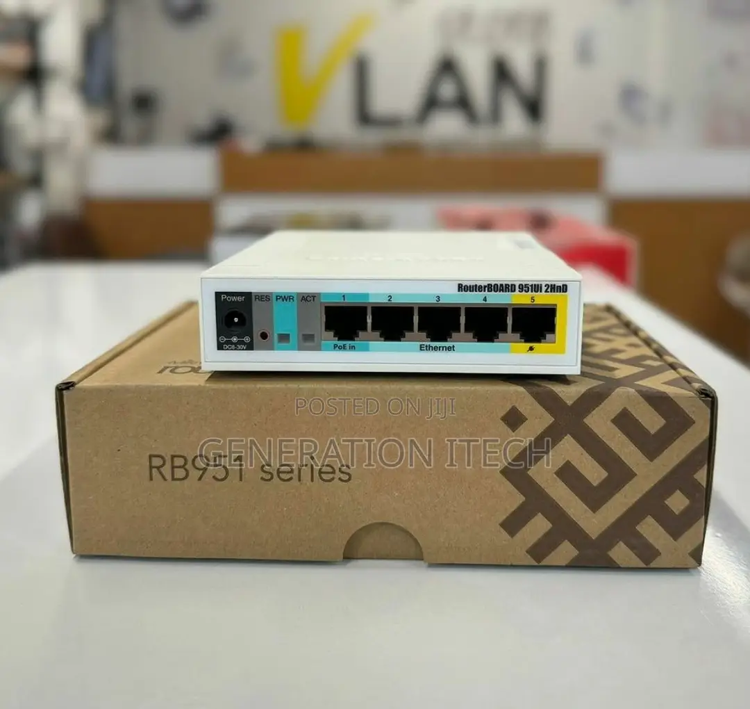 Mikrotik Routerboard Rb951ui-2hnd Wireless Access Point 5p