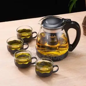 Glass 5pieces Tea or Coffee Setglass