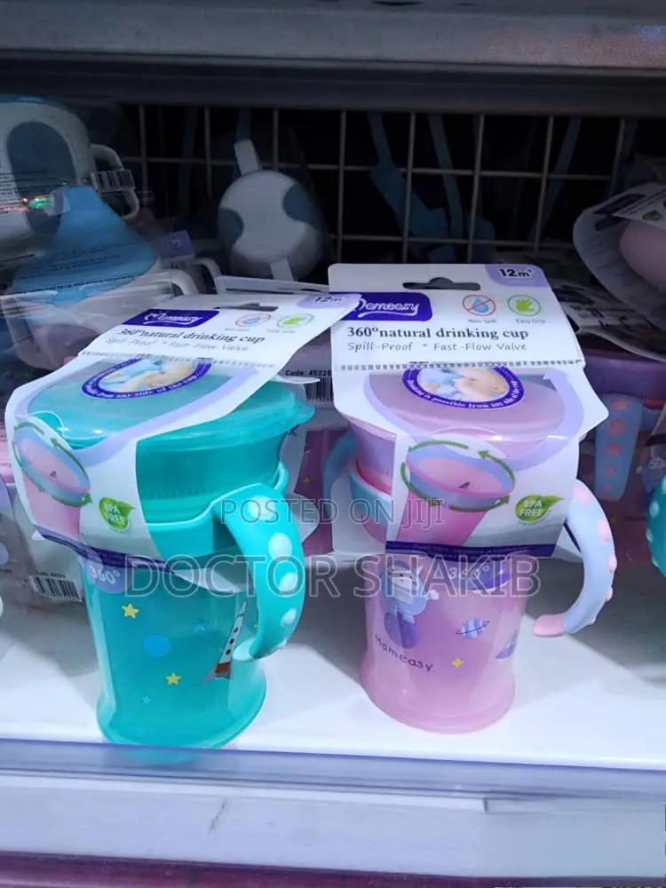 Durable Momeasy Spill-Proof Natural Drinking Cup