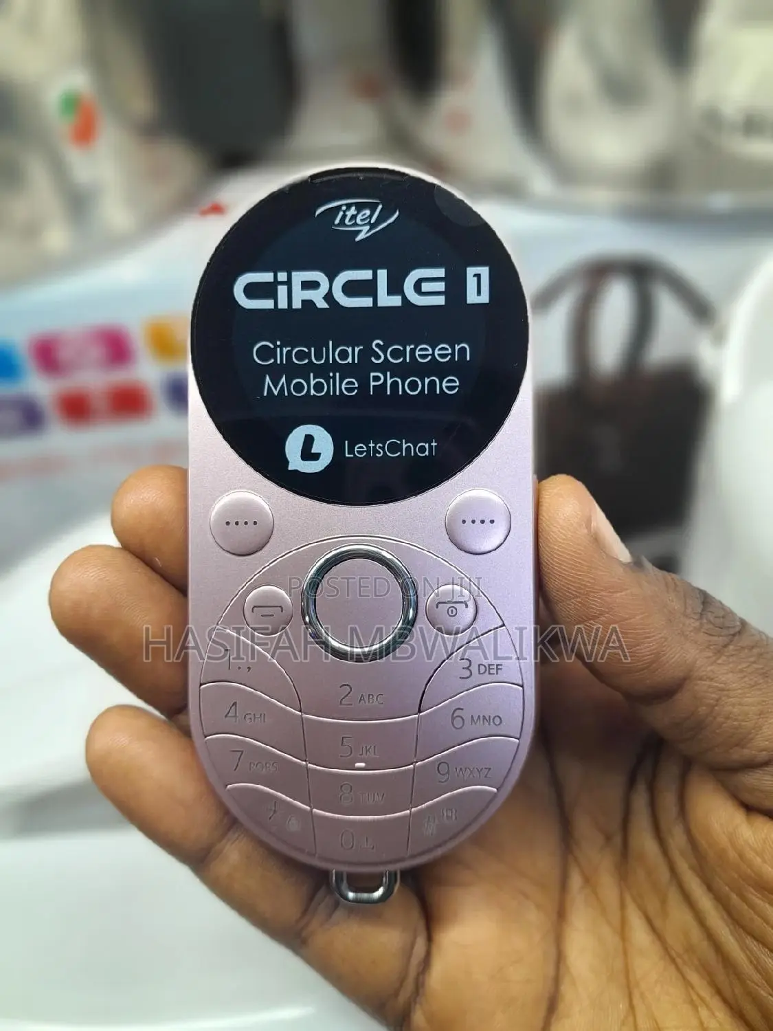 New Itel Circle 1 Pink