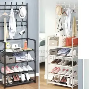 4 Layer Hat and Shoe Rack Organizer