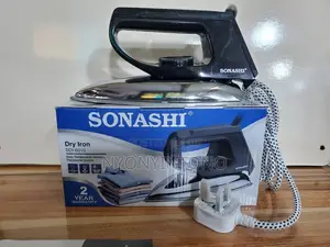 Sonashi Heavy Duty Electric Dry Iron With 2 Years Warranty.