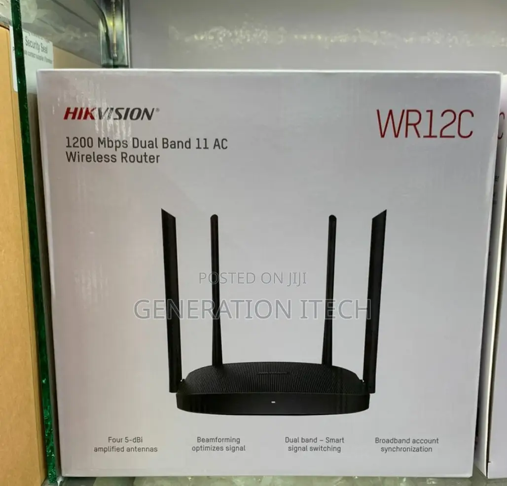 Hikvision Wireless Router DS-3WR12C 1200mbps Dual Band
