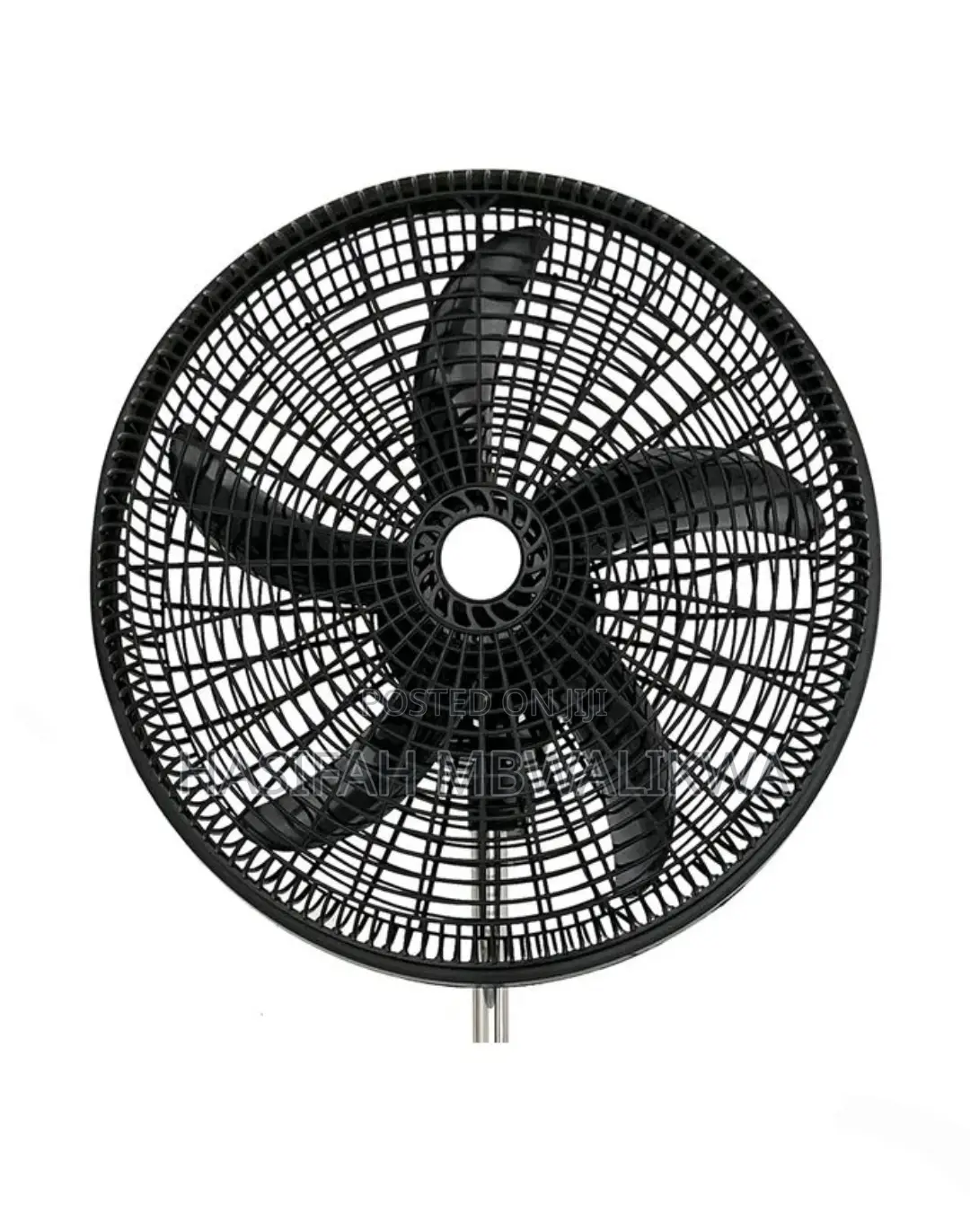 18" Inch Plastic Black Stand Fan