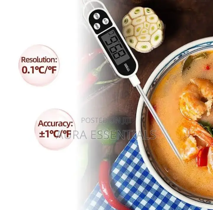Practical 1.5" Screen Digital Food Thermometer