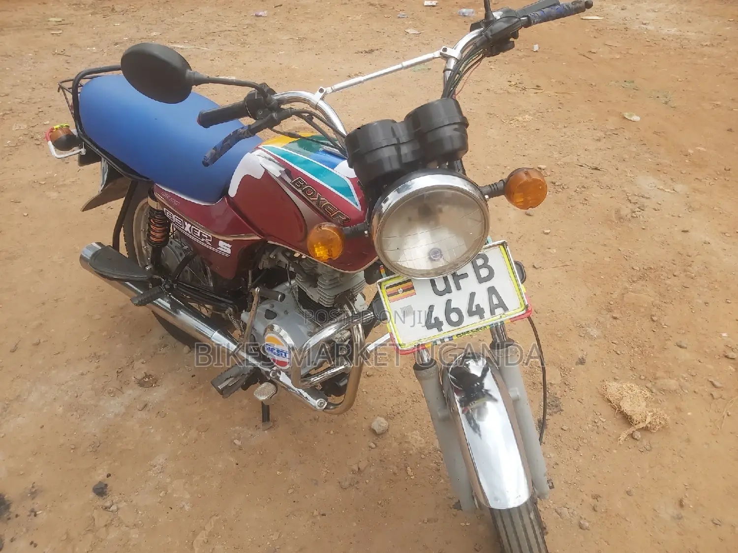 Bajaj Boxer 100 2019 Red
