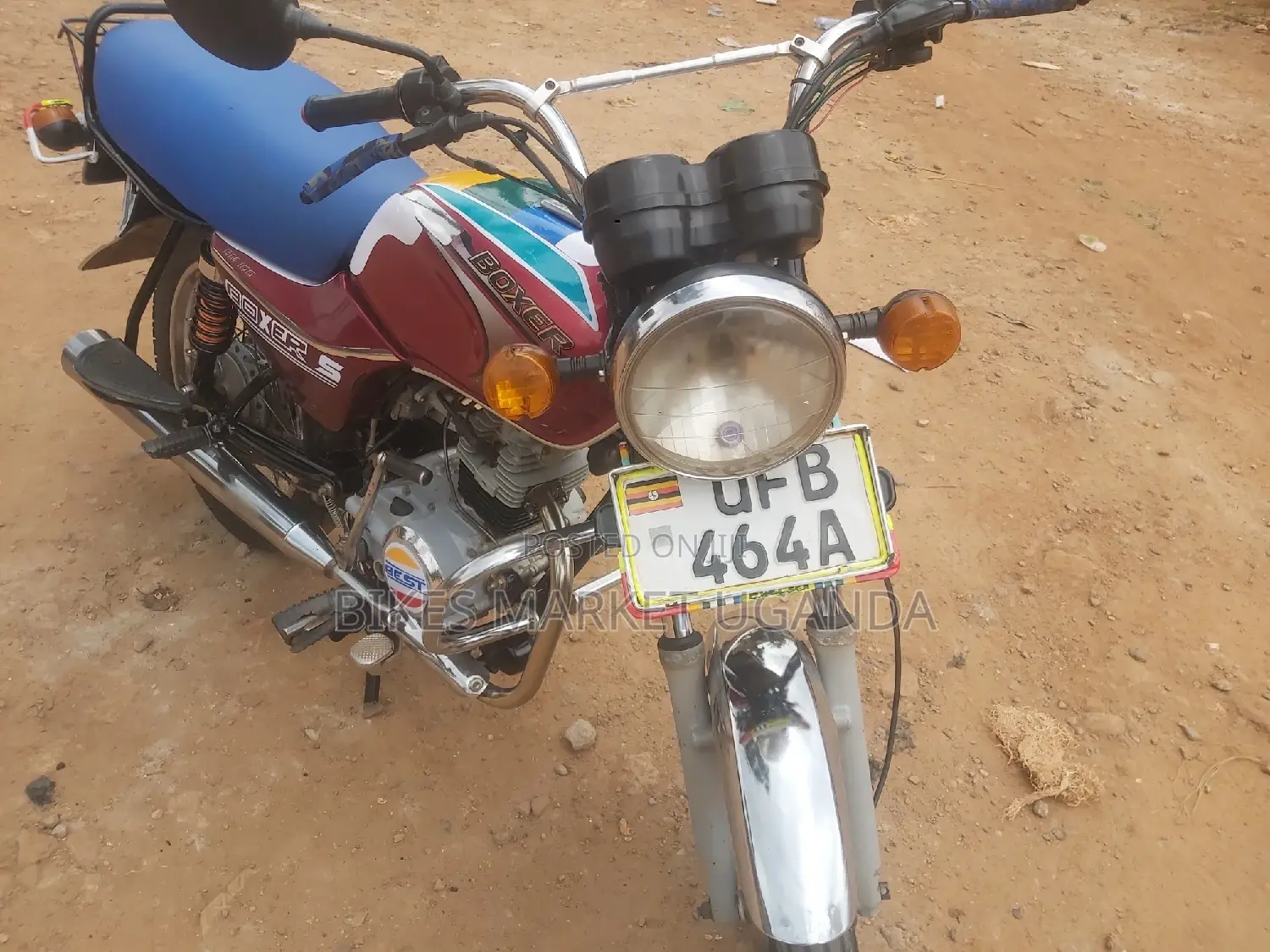 Bajaj Boxer 100 2019 Red