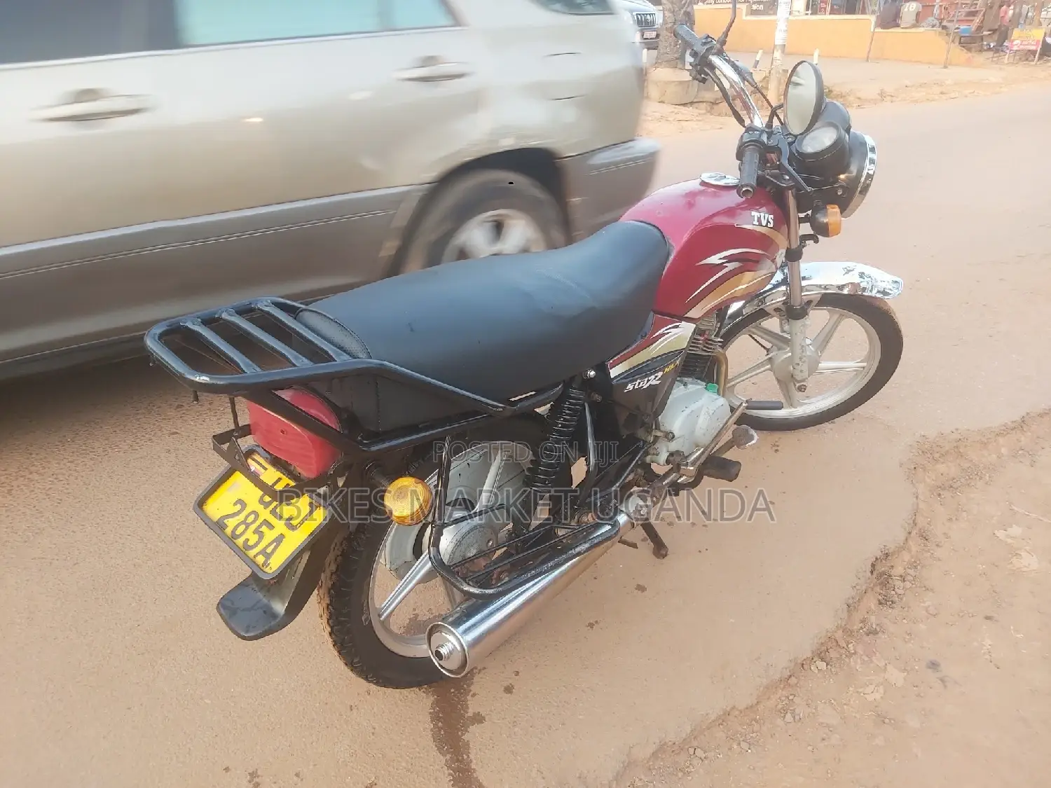 TVS XL 100 2017 Red