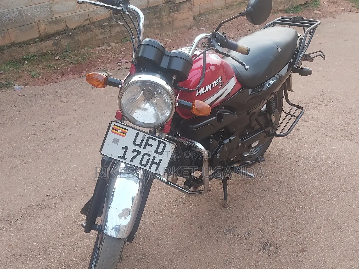Hero Hunter 125 2020 Red