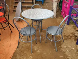 A Set of Restaurant Chairs Grey