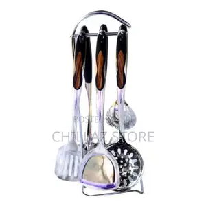 Pieces of Kitchen Serving Spoons- Silver