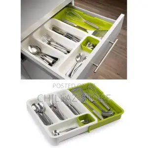 Durable Drawer / Table Expandable Cutlery Tray