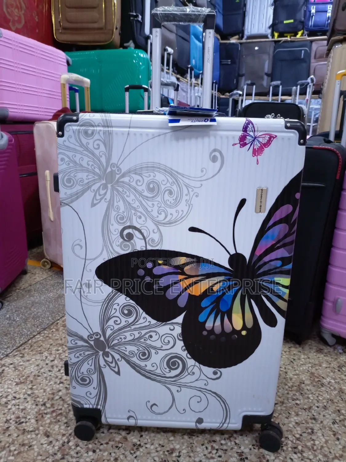 VIP Plastic Suitcases in Extra Large Size