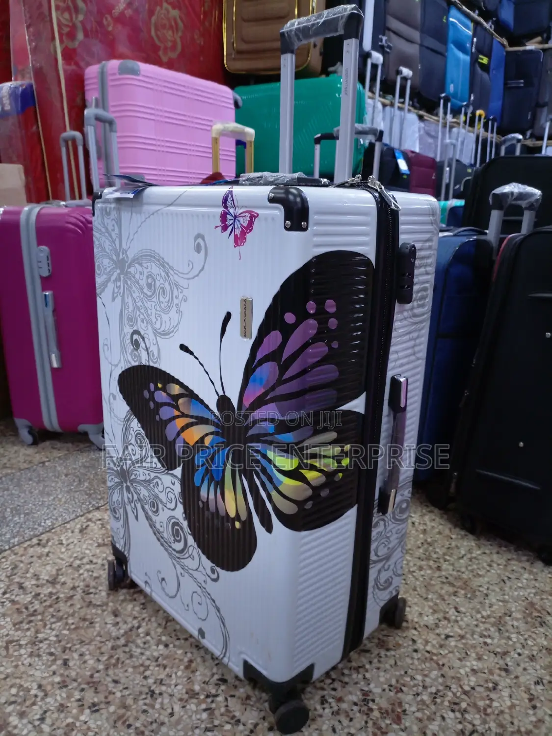 VIP Plastic Suitcases in Extra Large Size