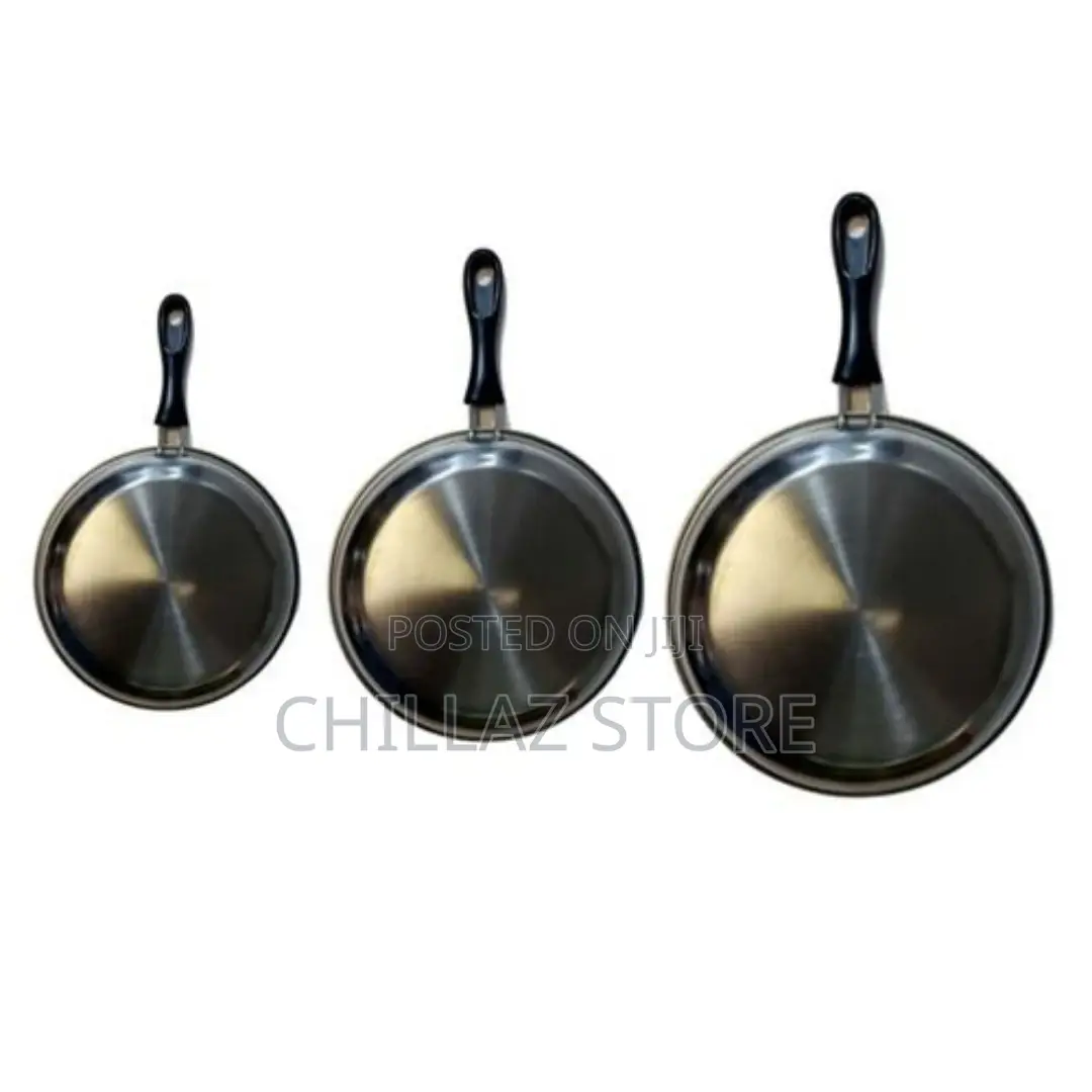 Set of 3 Frying Pans –