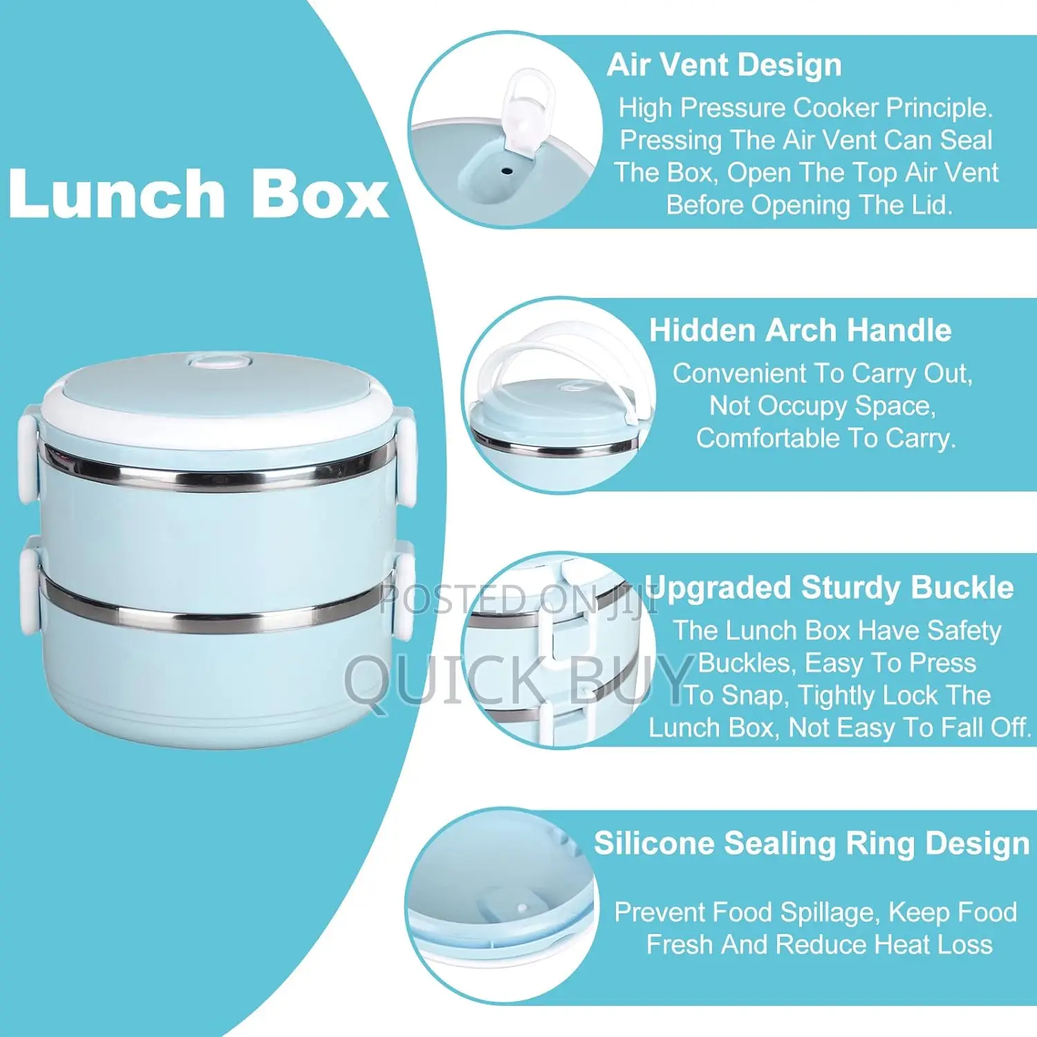 Stainless Steel Thermal Lunch Box