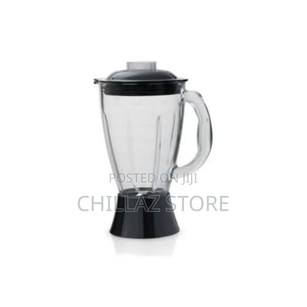 Saachi 2 Jars Blender + Grinder,1.5litres- Black