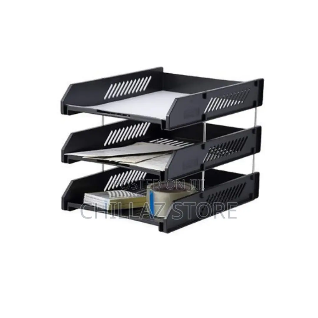 3 Layers Plastic Office Tray –