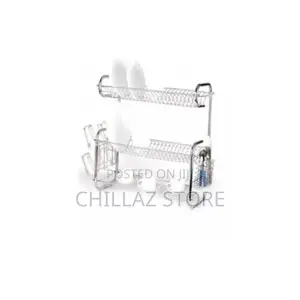 3 Tier Dish Rack Drainer for Utensils Cutlery