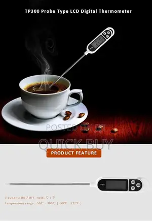 New Digital Food Kitchen Thermometer
