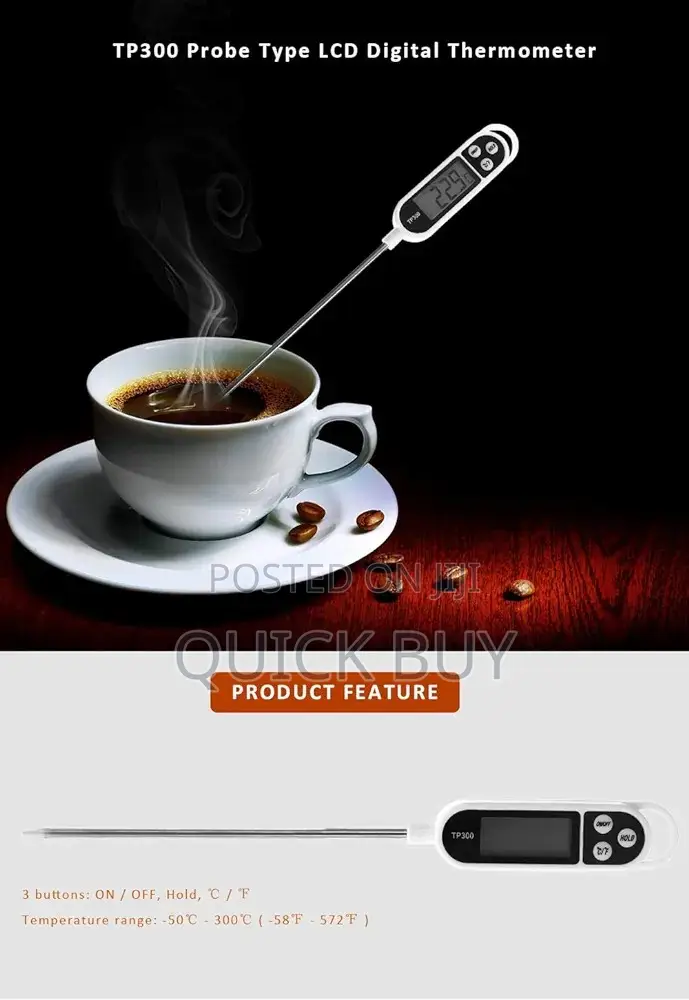 New Digital Food Kitchen Thermometer