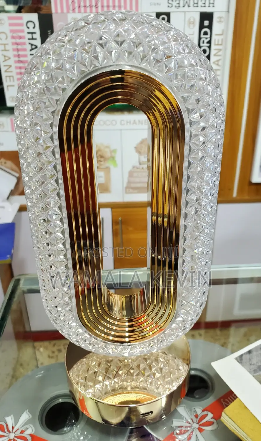Crystal Table Lamp