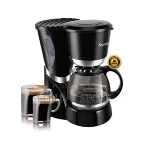 0.6 Litres Coffee Maker-Black