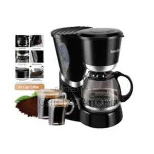 0.6 Litres Coffee Maker-Black