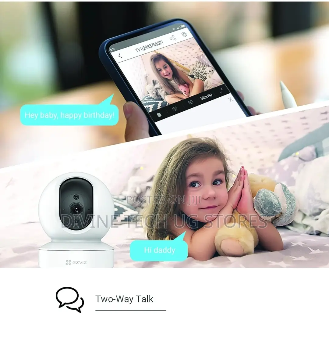 EZVIZ TY1 4MP PTZ Wifi Indoor Security Camera