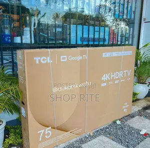 TCL HRD 75inches Smart New TVS