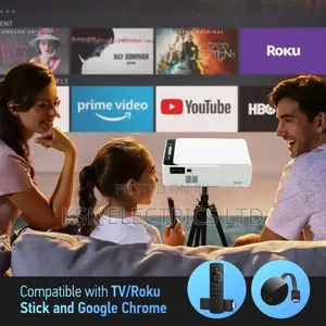 Borrego T5 HD LED Smart Projector Multimedia Home Theater -