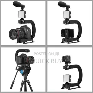 Portable Handheld Bracket Stabilizer Kits for Video Making
