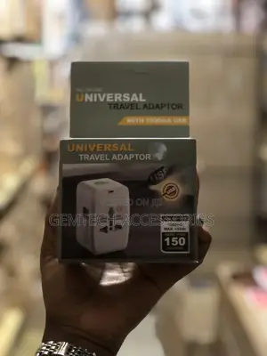 Universal Travel Adapter With 2usb