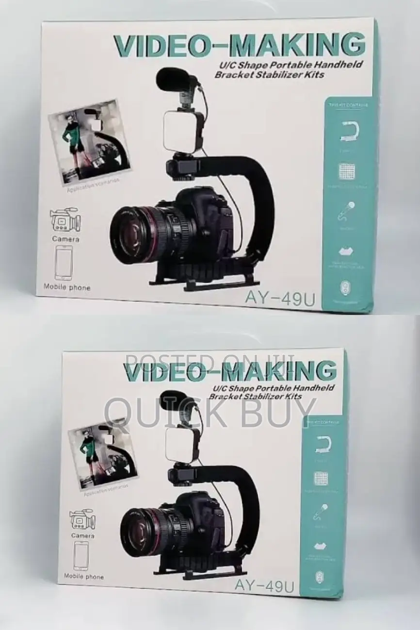 Portable Handheld Bracket Stabilizer Kits for Video Making