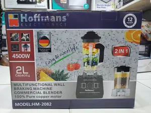 Hoffman 2 in 1 Commercial Blender With Grinder 1yr Warranty