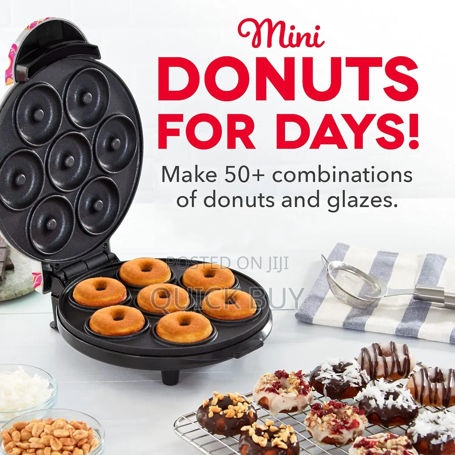 New Dash Mini Donut Maker Machine
