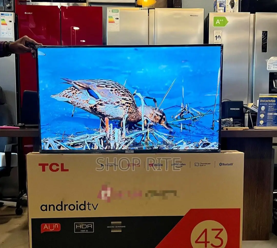 New TCL 43inch Smart HDR Google TVS