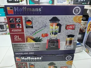 Hoffmans Heavy Duty Multifunctional 2in1 Commercial Blender
