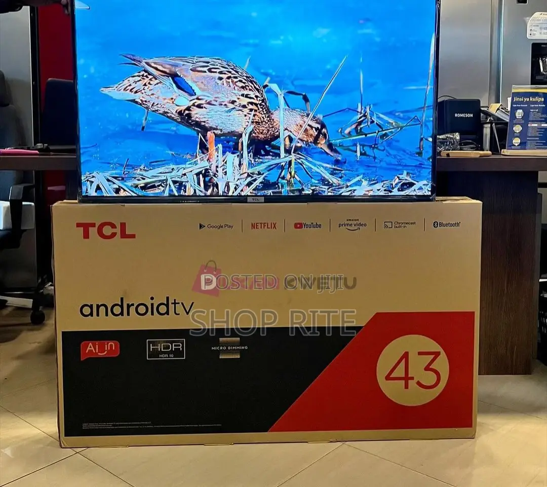 TCL 43inch Smart HDR TVS