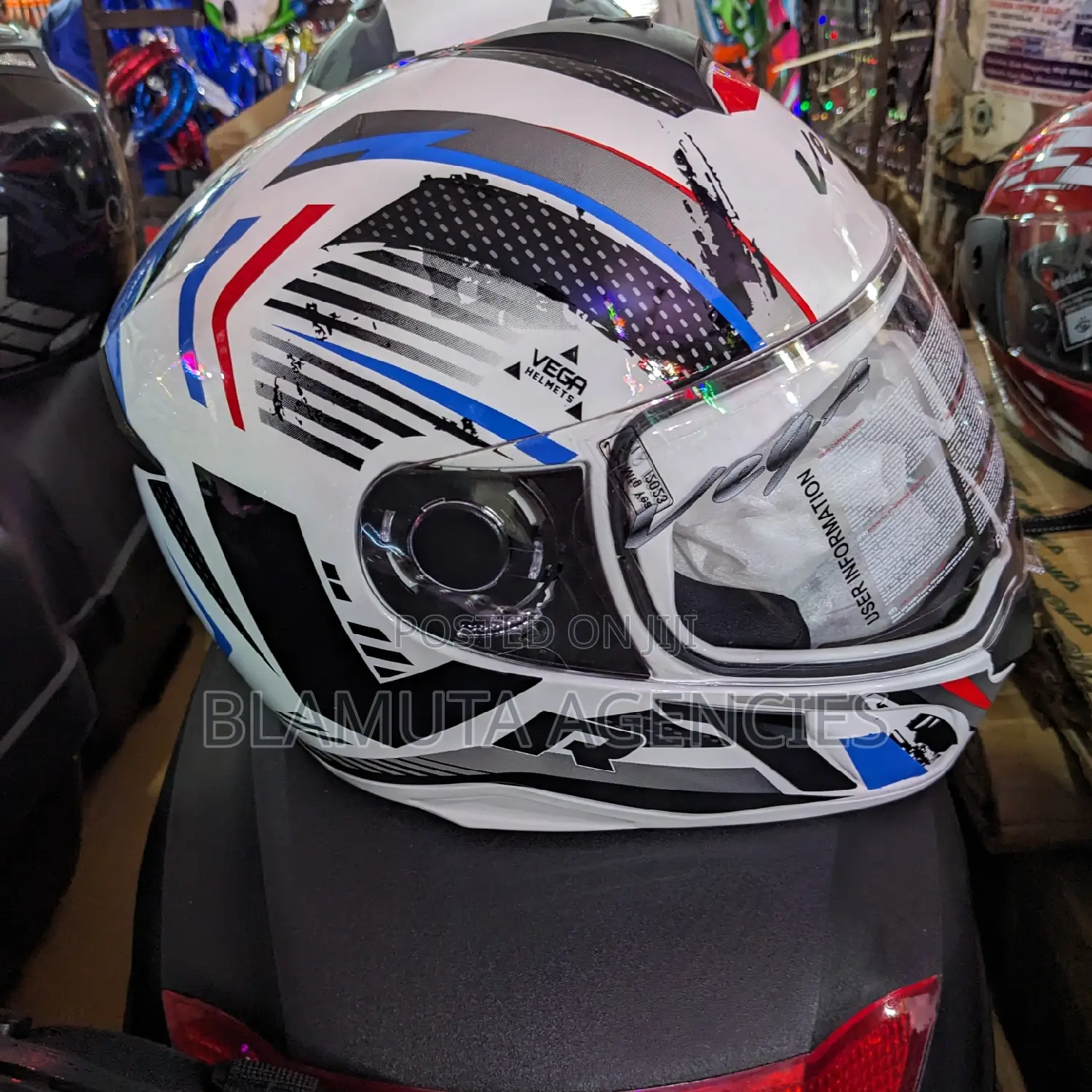 Riding Helmet Heavy Duty (Vega White