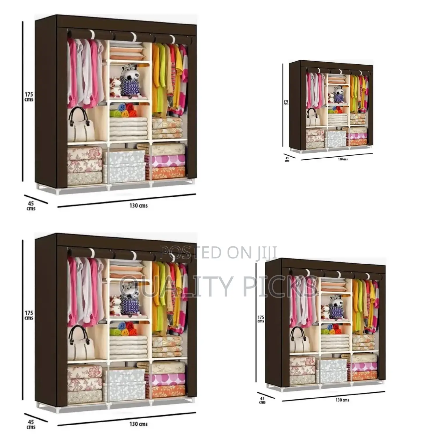 Foldable Portable Wardrobe