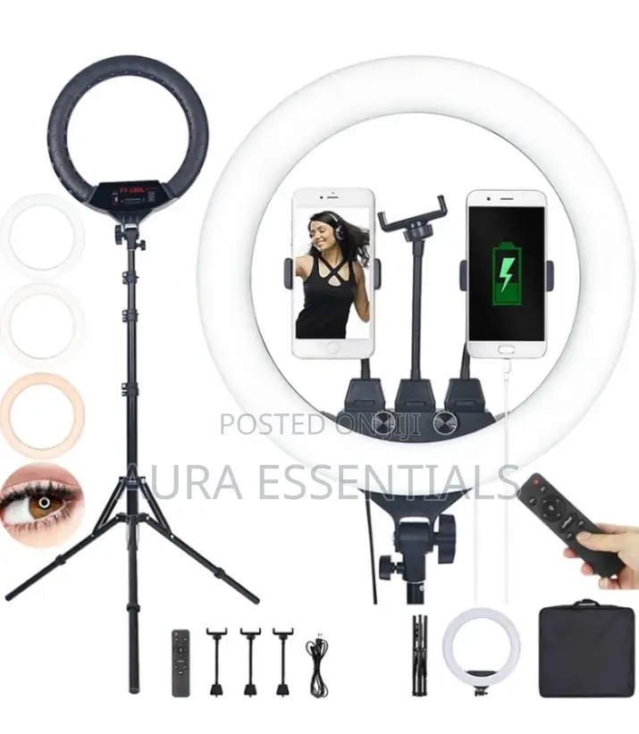 18" Selfie Ring Light With Tripod Stand