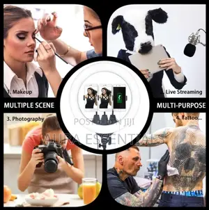18" Selfie Ring Light With Tripod Stand